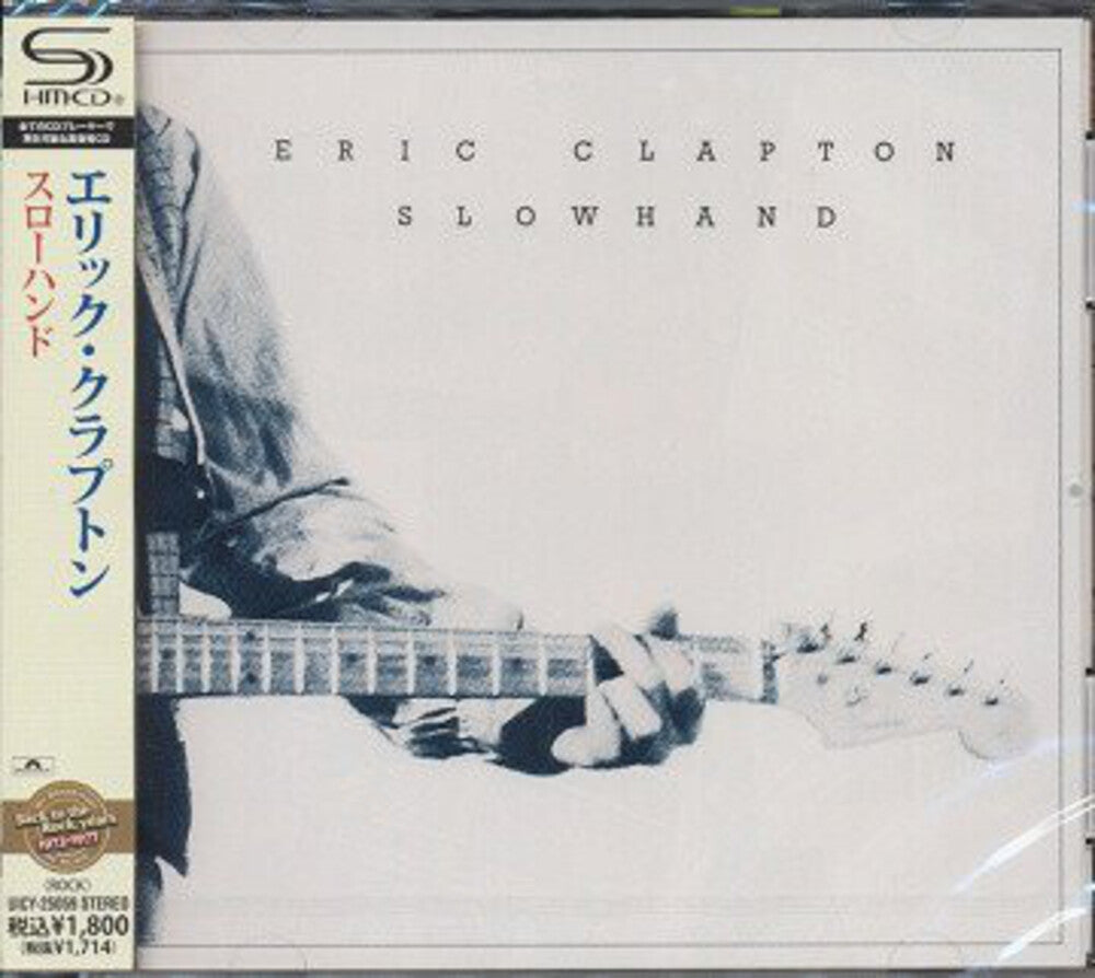 the album cover for Eric Clapton - Slowhand (SHM-CD)