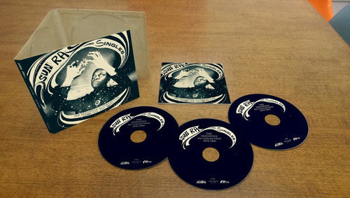 the album cover for Sun Ra - SUN RA Singles the Definitive 45's Collection 1952 - 1991
