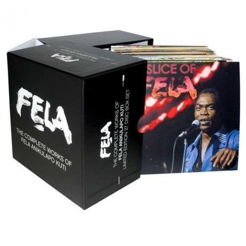 the album cover for Fela Kuti - Complete Works Of Fela Anikulapo-kuti