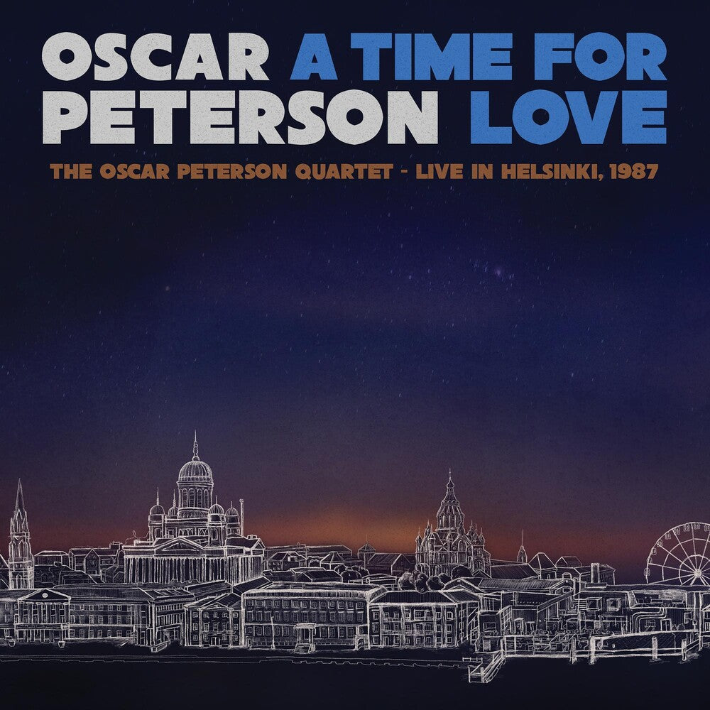 the album cover for Oscar Peterson - Time For Love: The Oscar Peterson Quartet