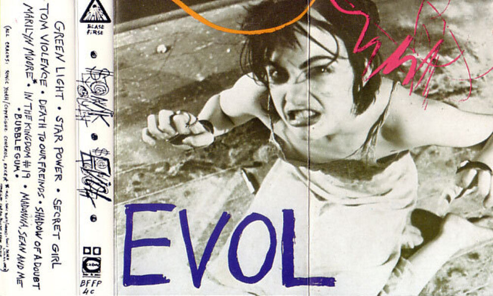the album cover for Sonic Youth - Evol