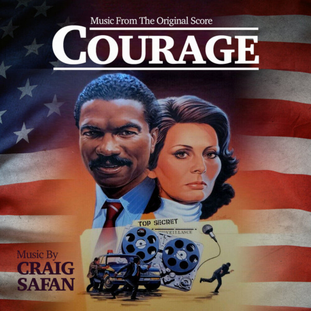 the album cover for Craig Safan (Ita) - Courage / O.S.T. (Ita)