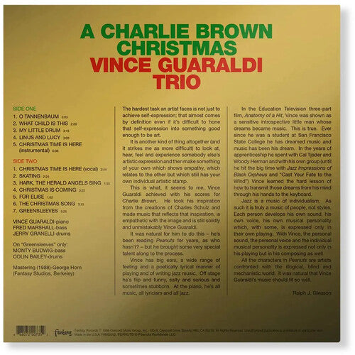 VINCE GUARALDI- A CHARLIE BROWN CHRISTMAS (GOLD FOIL)
