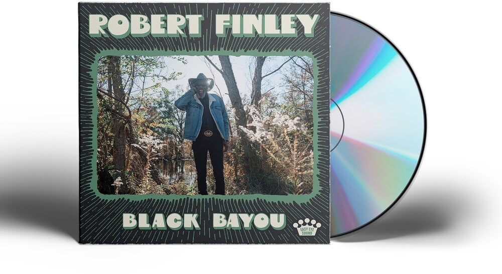 the album cover for Robert Finley - Black Bayou