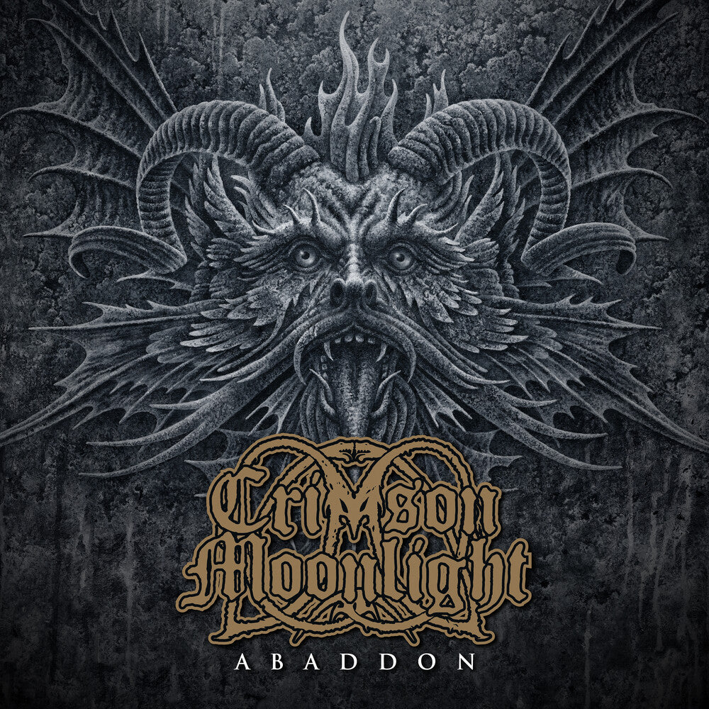 the album cover for Crimson Moonlight - Abaddon