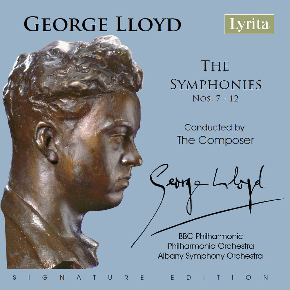 the album cover for George Lloyd / Albany Symphony Orchestra - Symphonies Nos. 7-12