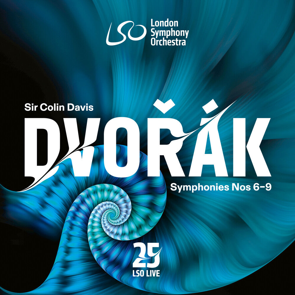 the album cover for London Symphony Orchestra / Sir Davis Colin - Dvorak Symphonies Nos 6-9