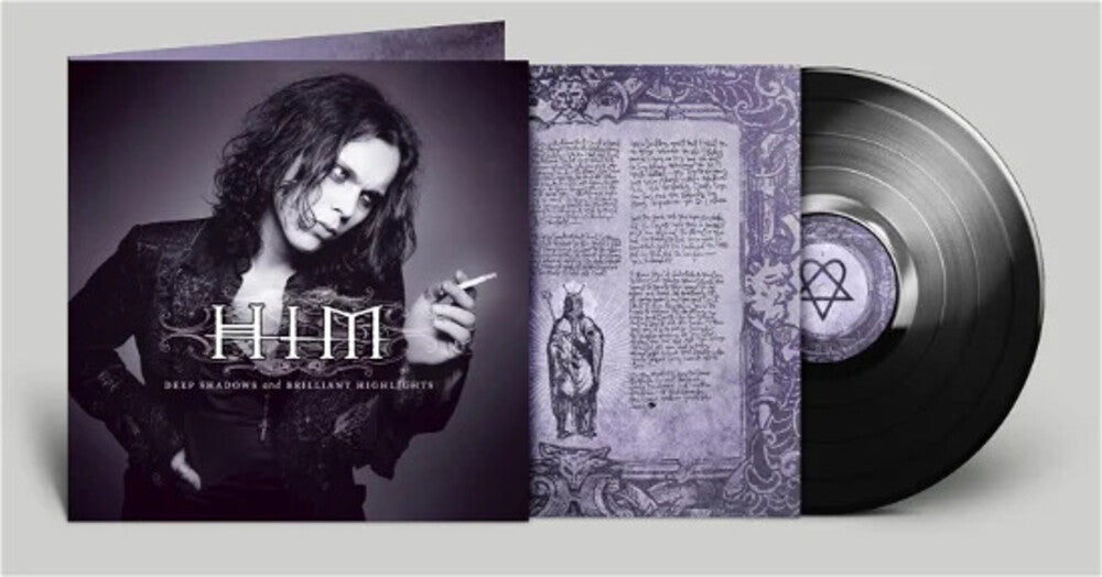 the album cover for HIM - Deep Shadows & Brilliant Highlights (Port)