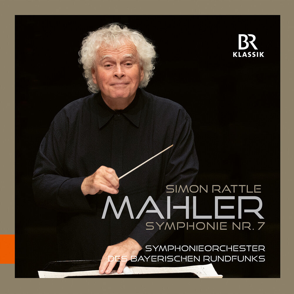 the album cover for Mahler / Bavarian Radio Symphony Orchestra - Symphony No. 7 With Sir Simon Rattle
