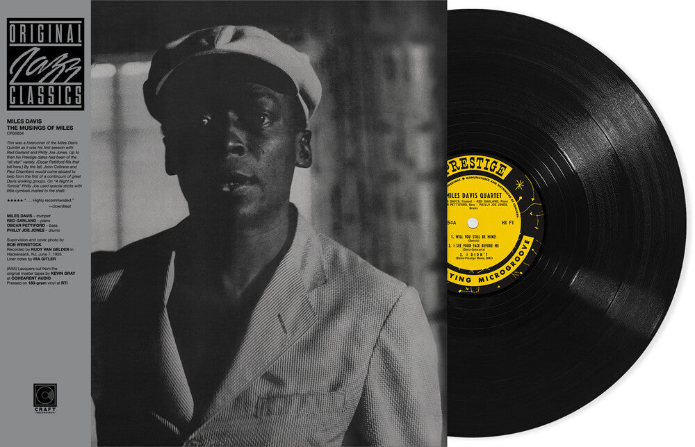 the album cover for Miles Davis Quartet - Musings Of Miles (Original Jazz Classics Series)