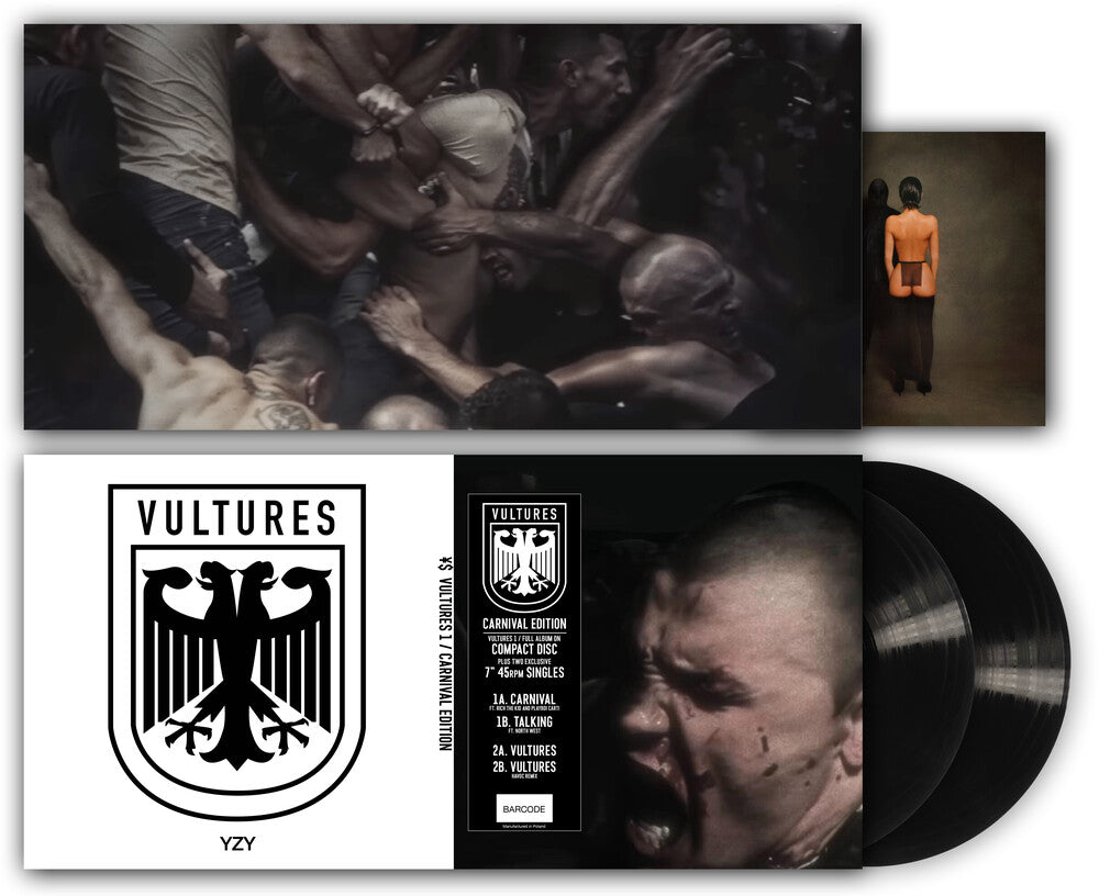 the album cover for Kanye West / Ty Dolla Sign - Vultures 1 - Carnival Edition (W/Cd)