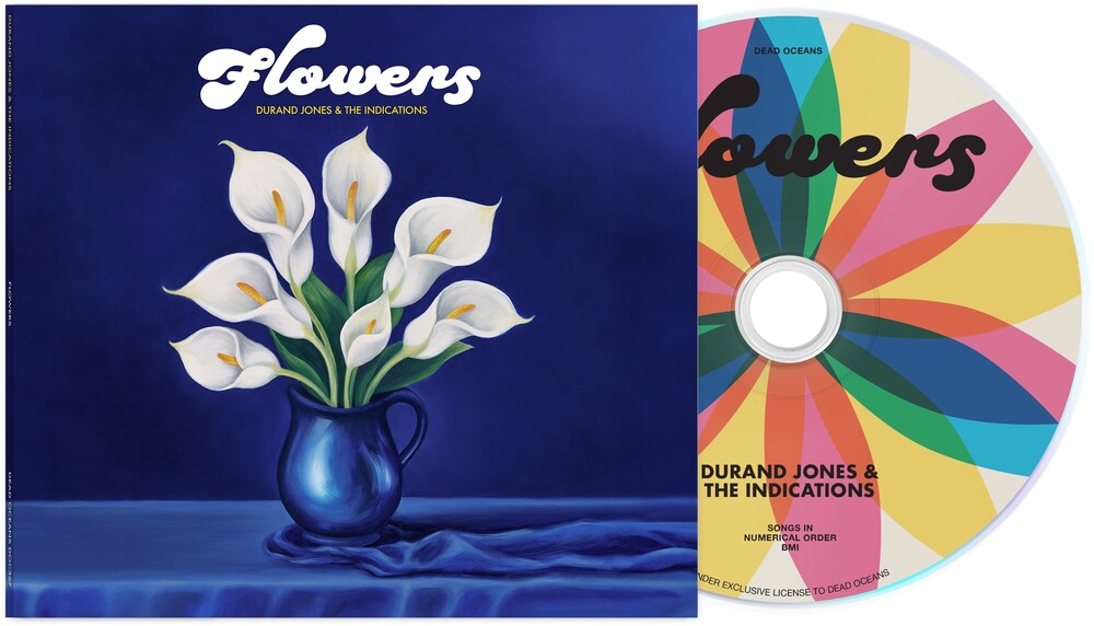 the album cover for Durand Jones & The Indications - Flowers