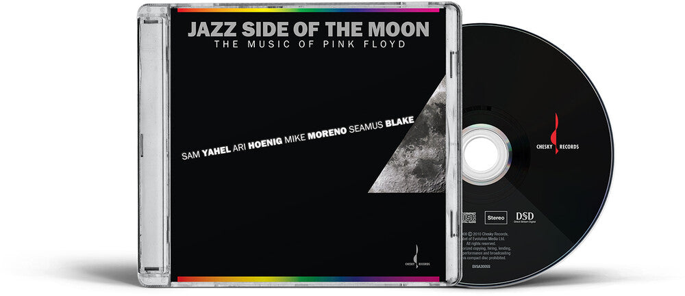 the album cover for Sam Yahel / Moreno,Mike / Hoenig,Ari / Blake,Seamu - Jazz Side Of The Moon (Hybr)