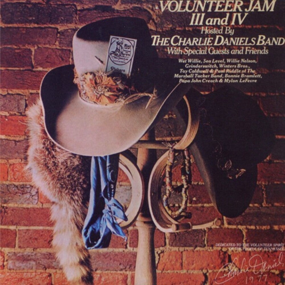 the album cover for Charlie Daniels Band - Volunteer Jam Iii & Iv (Uk)