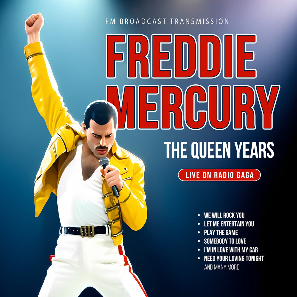 the album cover for Freddie Mercury / Queen - Queen Years / Radio Transmission