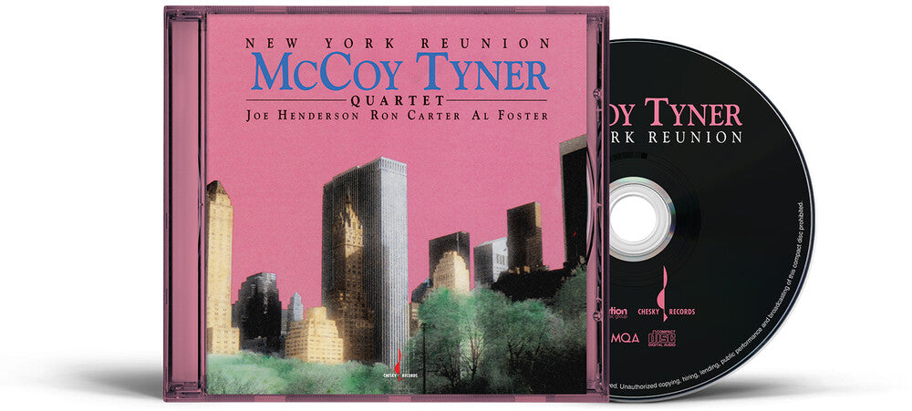 the album cover for Mccoy Tyner / Henderson,Joe / Carter,Ron - New York Reunion - Mqa-Cd