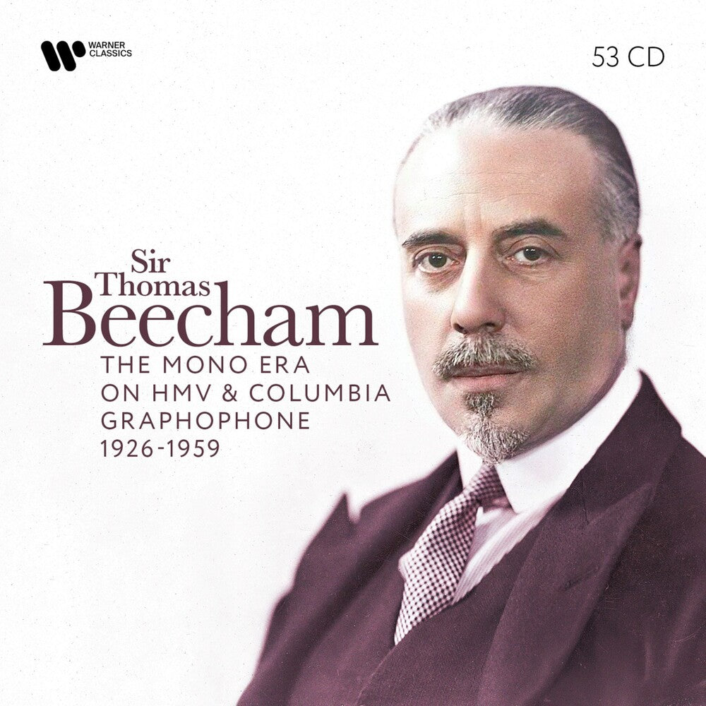 the album cover for Sir Beecham Thomas - Mono Era On Hmv & Columbia Graphophone