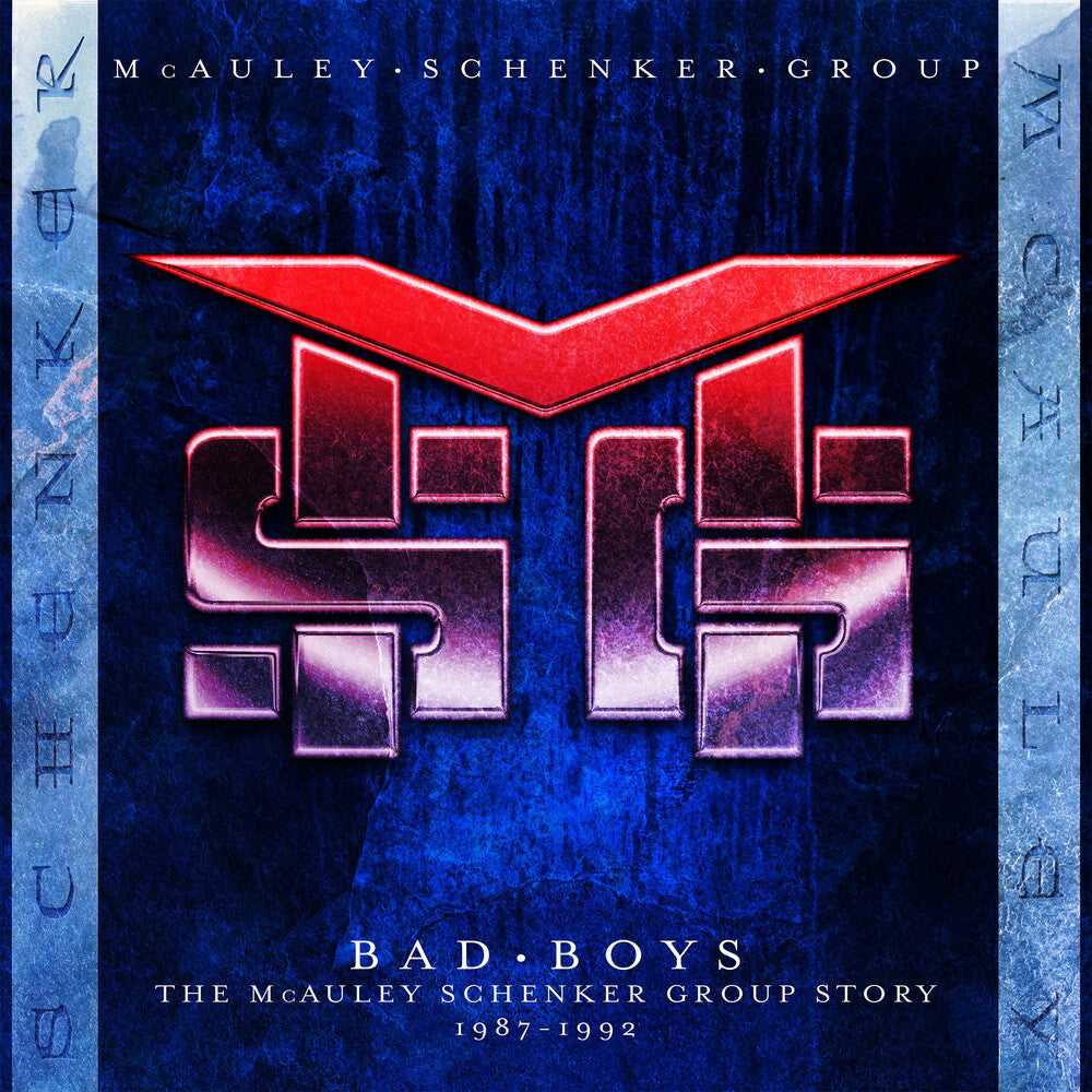 the album cover for Mcauley Schenker Group - Bad Boys: The Mcauley Schenker Group Story 1987-92