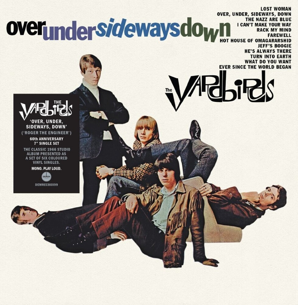 the album cover for Yardbirds - Over Under Sideways Down: Roger The Engineer 60th