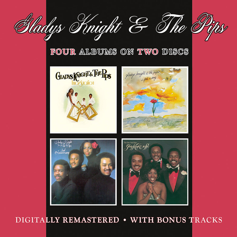 the album cover for Gladys Knight & The Pips - Imagination / I Feel A Song / 2nd Anniversary (Uk)