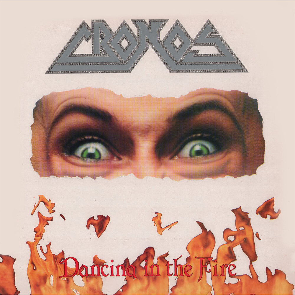 the album cover for Cronos - Dancing In The Fire (Uk)