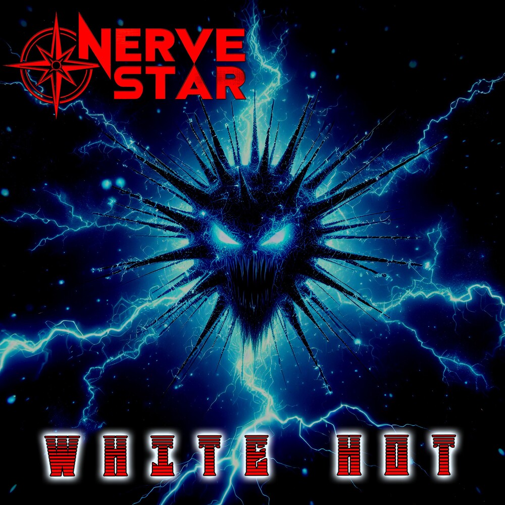 the album cover for Nerve Star - White Hot (Uk)