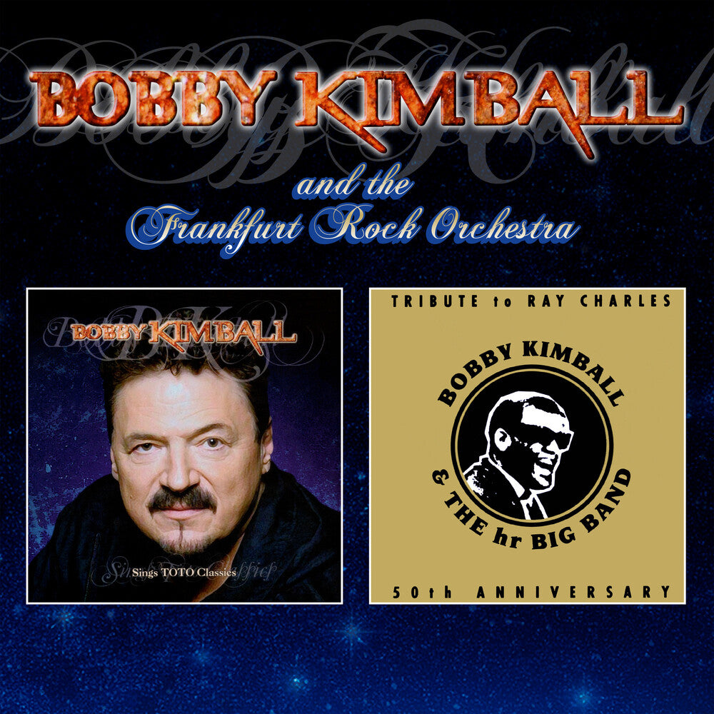 the album cover for Bobby Kimball & The Frankfurt Rock Orchestra - Sings Toto Classics / Tribute To Ray Charles (Uk)
