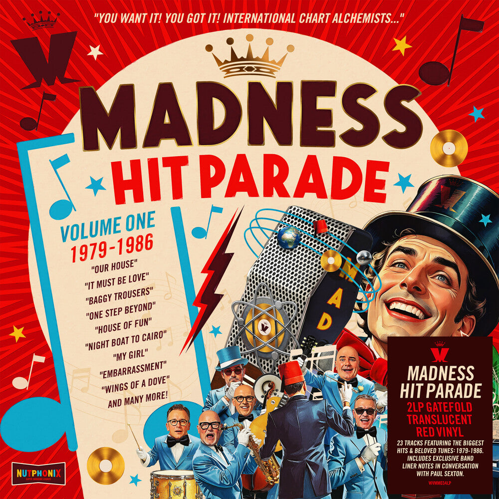 the album cover for Madness - Hit Parade (Uk)