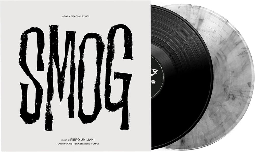the album cover for Piero Umiliani / Baker,Chet (Ita) - Smog - O.S.T. (Ita)