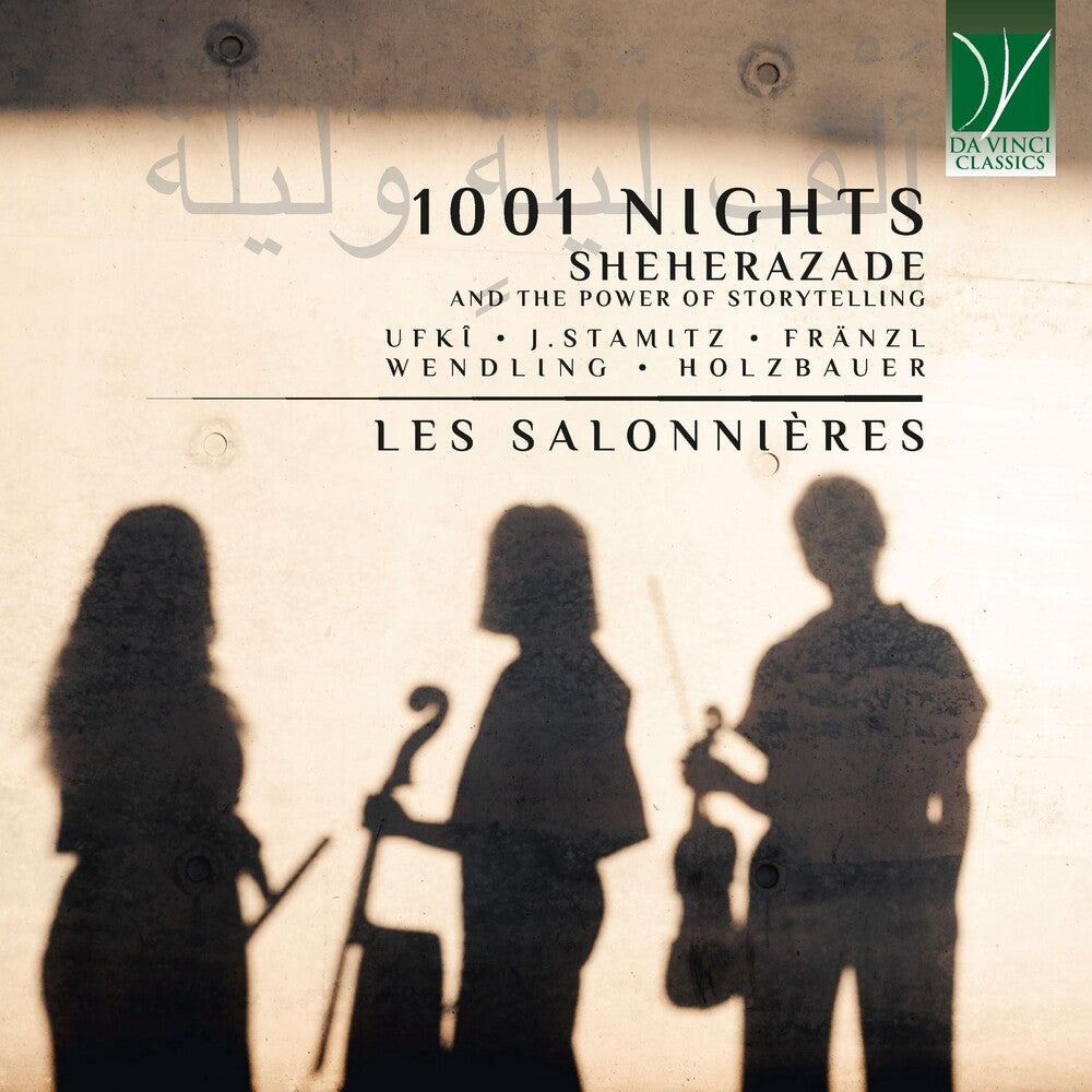 the album cover for Les Salonnieres - 1001 Nights – Sheherazade & the Power of Storytelling