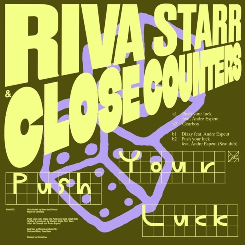 the album cover for Riva Starr / Close Counters - Push Your Luck (Ep)