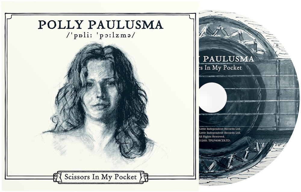 the album cover for Polly Paulusma - Scissors In My Pocket (Aniv)