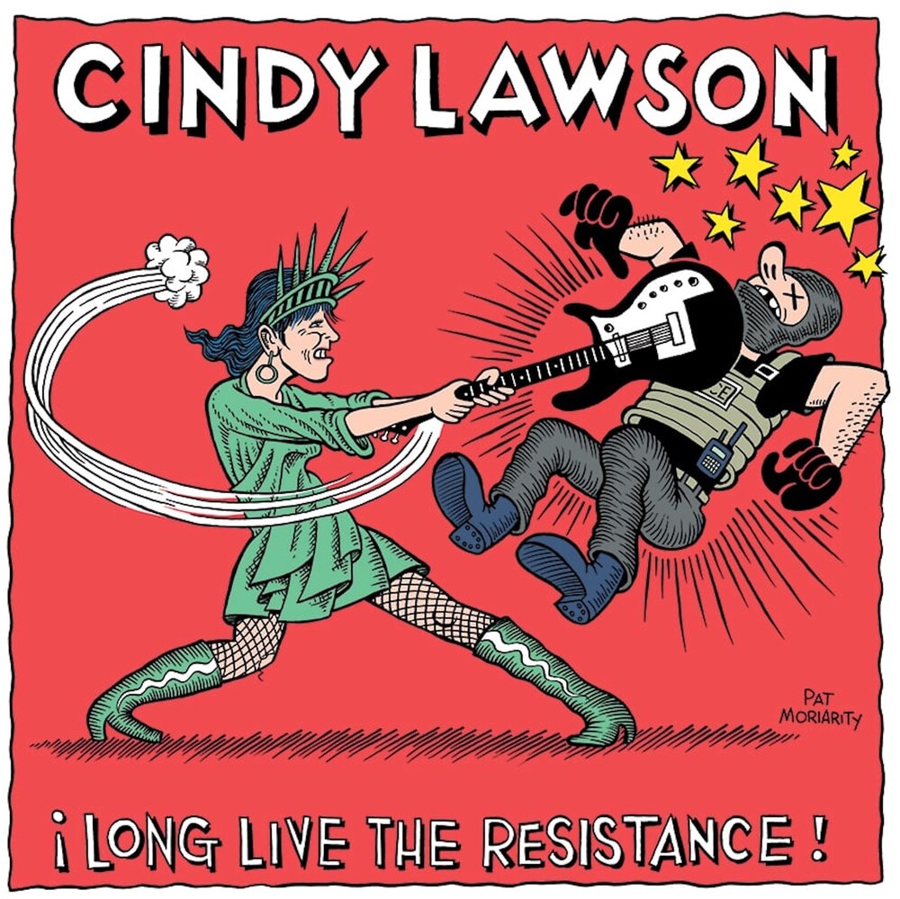 the album cover for Cindy Lawson - Long Live The Resistance