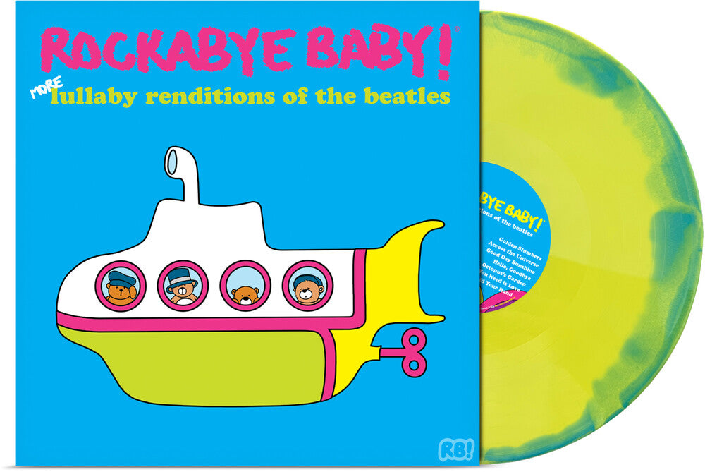 the album cover for Rockabye Baby! - More Lullaby Renditions Of The Beatles