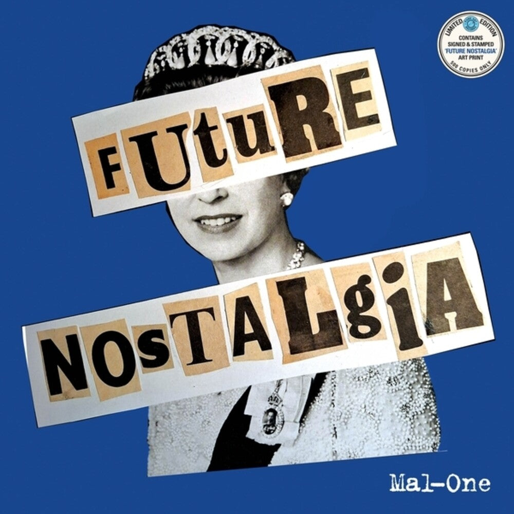 the album cover for Mal-One - Future Nostalgia (Ep)
