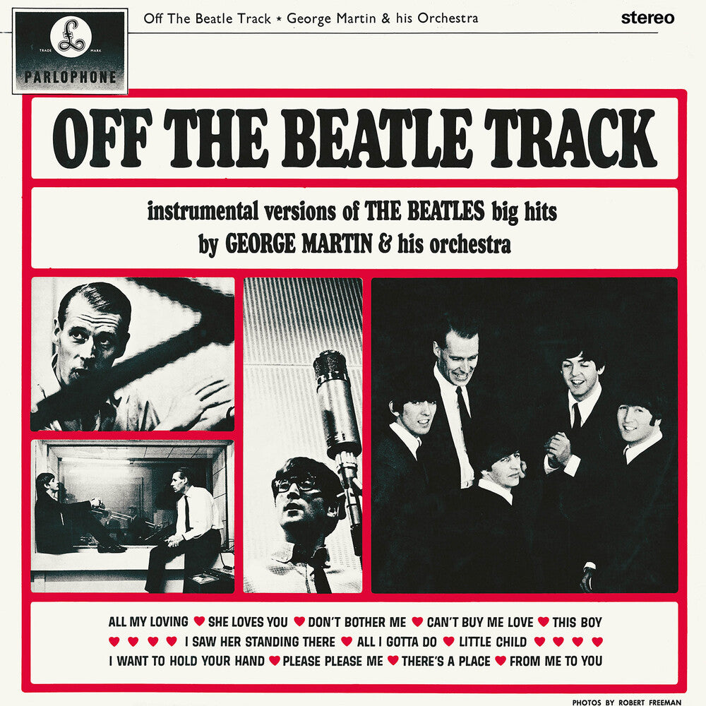 the album cover for George Martin & His Orchestra - Off The Beatle Track (Ofgv)