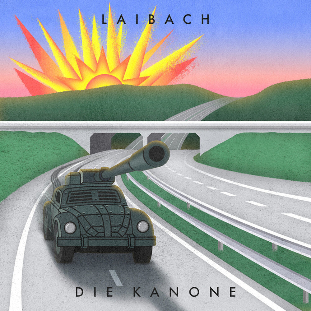 the album cover for Laibach - Die Kanone
