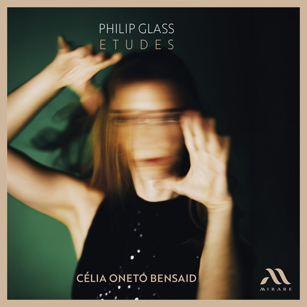 the album cover for Celia Bensaid Oneto - Glass: Etudes