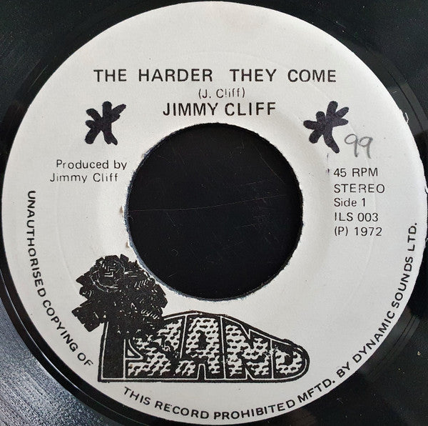 JIMMY CLIFF-HARDER THEY COME