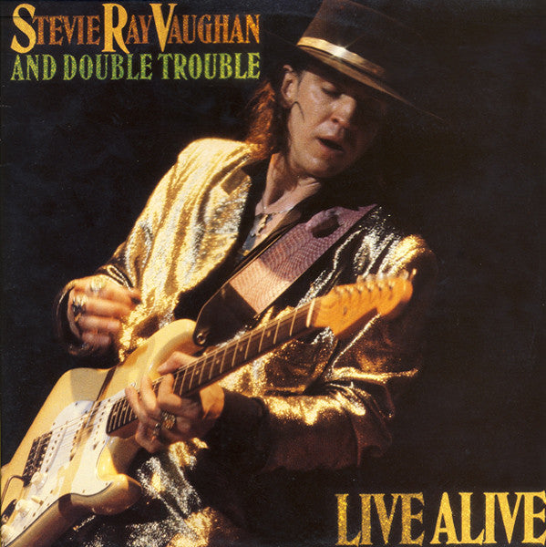 STEVIE RAY VAUGHAN- LIVE ALIVE