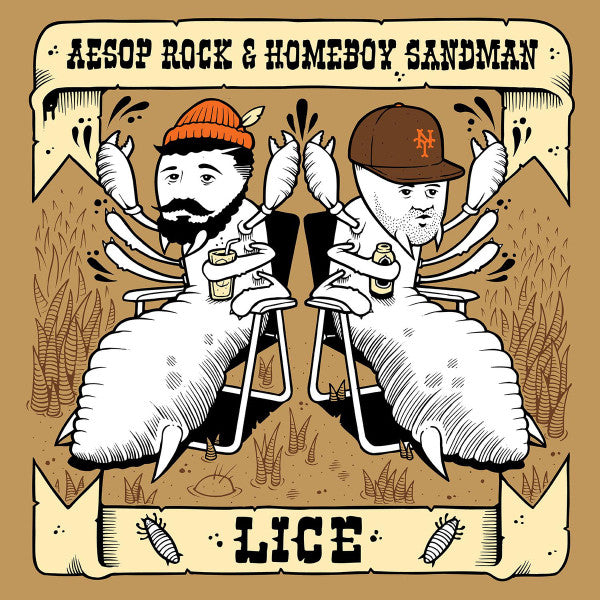 AESOP ROCK & HOMEBOY SANDMAN - LICE EP