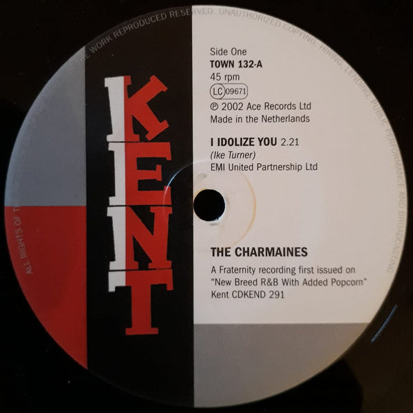 CHARMAINES-I IDOLIZE YOU