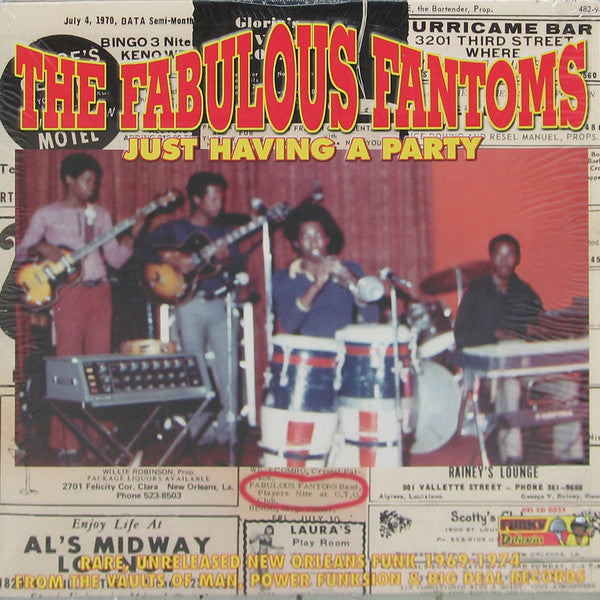 FABULOUS FANTOMS-JUST HAVING A PARTY