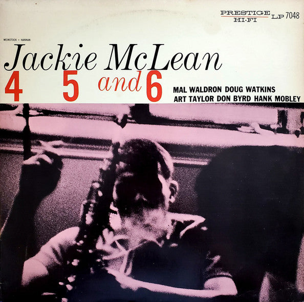 JACKIE MCLEAN-4,5+6