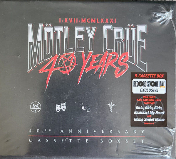 MOTLEY CRUE- 40TH
