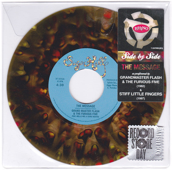 Grandmaster Flash/Stiff little Fingers-Side by Side
