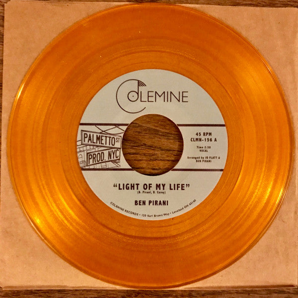BEN PIRINI-LIGHT OF MY LIFE 7"