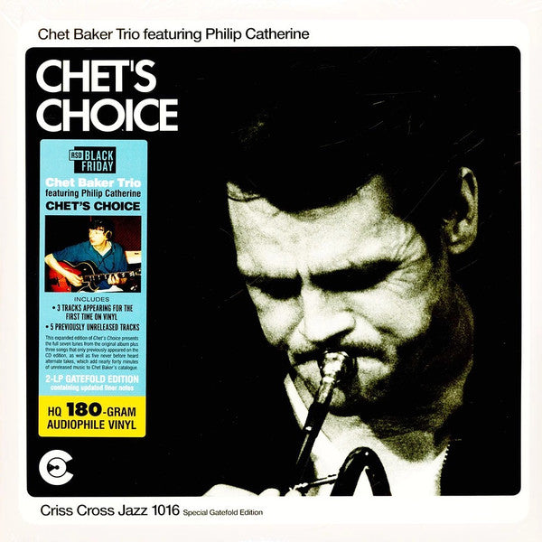 CHET BAKER TRIO - CHET'S CHOICE