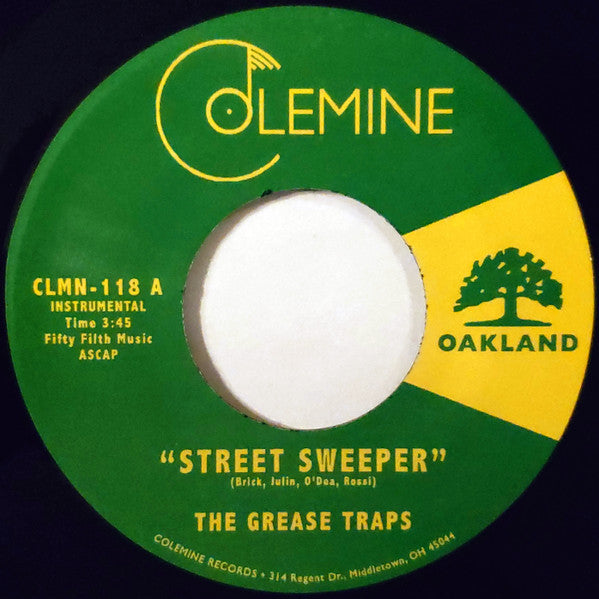 THE GREASE TRAPS-STREET SWEEPER 7"