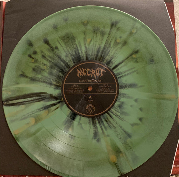 NECROT- BLOOD OFFERINGS (SWAMP/OLIVE GREEN/GOLD BLACK)